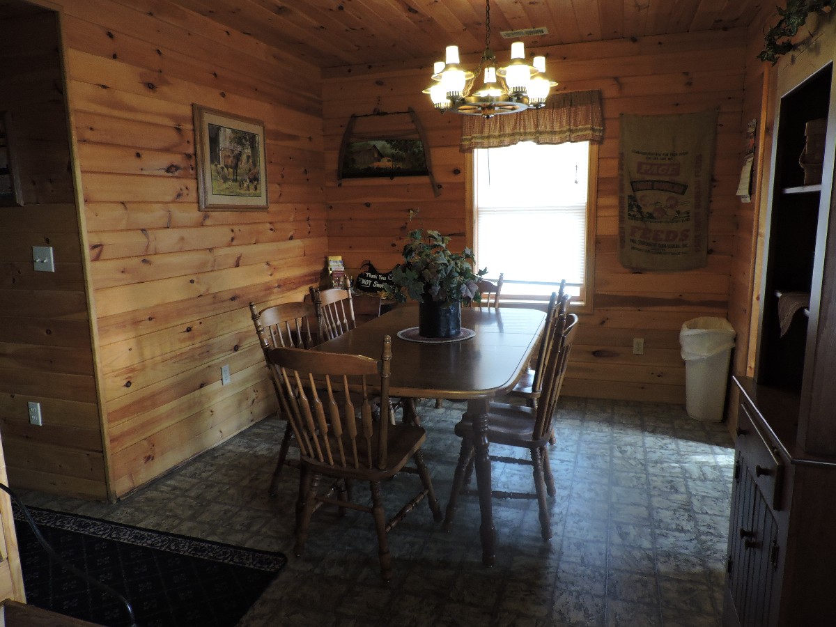 Country Themed Dining Area