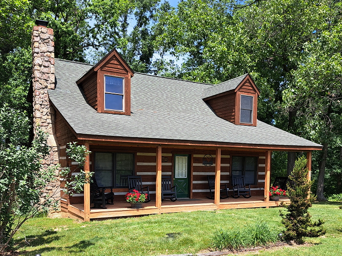 Authentic Handmade Log Cabin