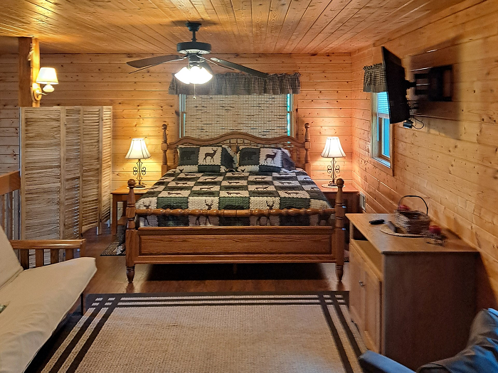Loft With King Bed
